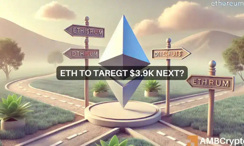 Ethereum Sets its Sights on $3,900: Can it Break Past $3,600?