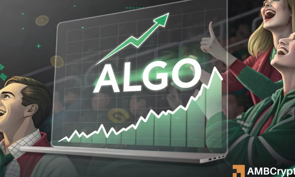 Traders Eye Potential Opportunities as Algorand Surges 80%