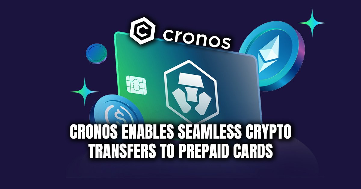 Cronos Partners with Crypto.com for Easy Crypto Transfers to Prepaid Cards