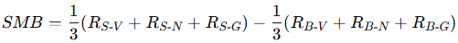 formula 3. SMB Factor Construction