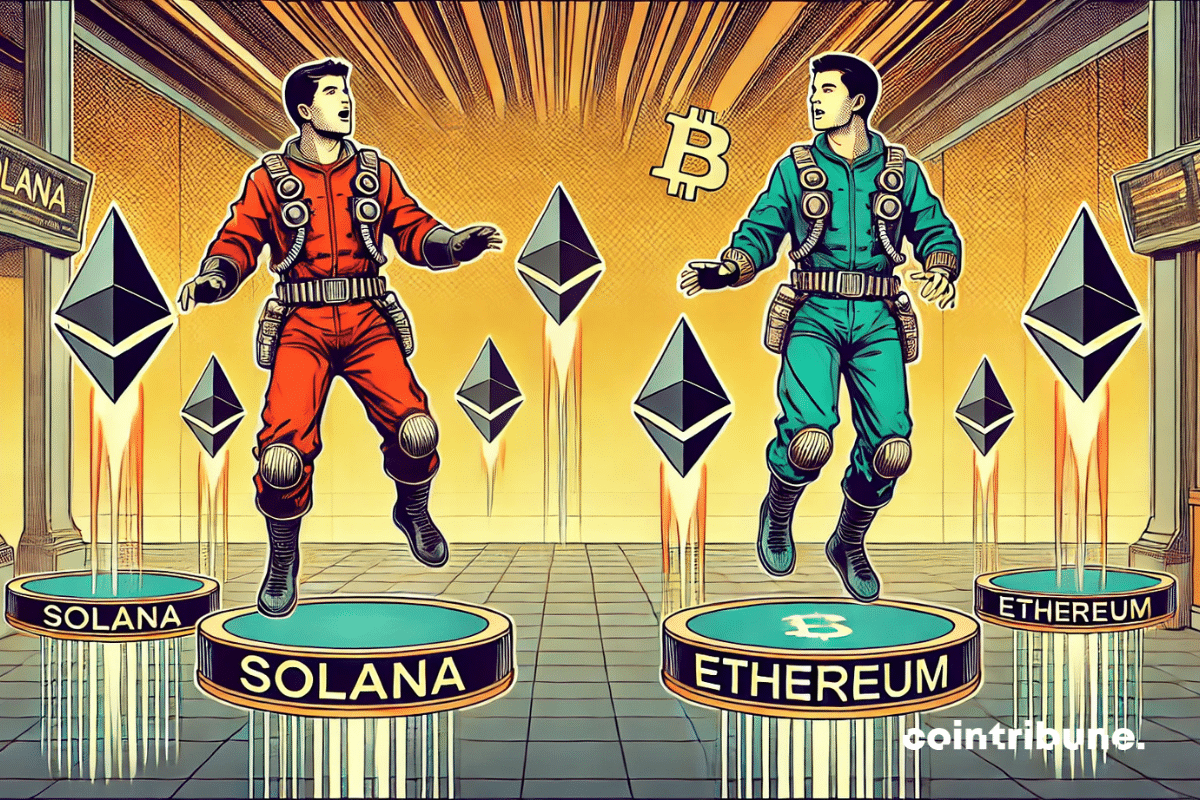 Solana Overtakes Ethereum in DEX Volume Shaking Up The Crypto Scene