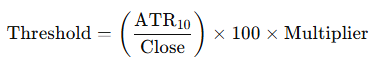 Formula 2 Threshold Formula