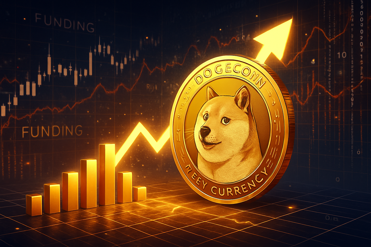 Dogecoin Leads Market in Funding Rates as Traders Embrace Long Positions