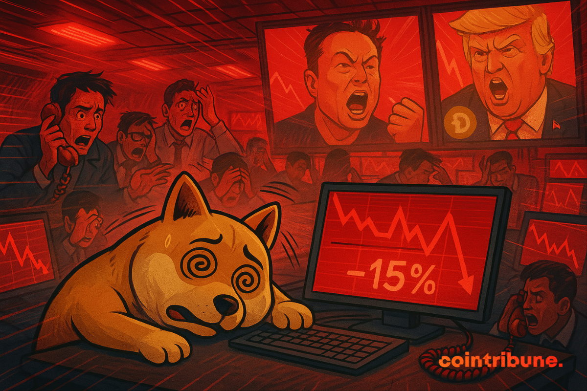 Dogecoin Faces Resistance as Market Dynamics Shift amid Political Tensions