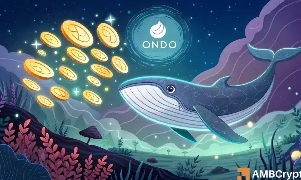 ONDO Whale Sells 2.69 Million Tokens Amid Ongoing Bearish Concerns