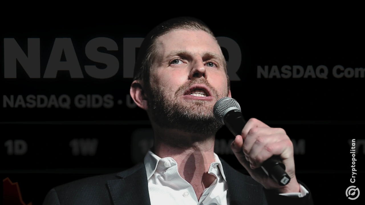 ALT5 Sigma Invests $1.5B in Trump-Linked WLFI as Eric Trump Celebrates NASDAQ Bell
